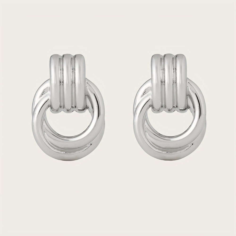 Aiori Wren clip-on earrings in silver